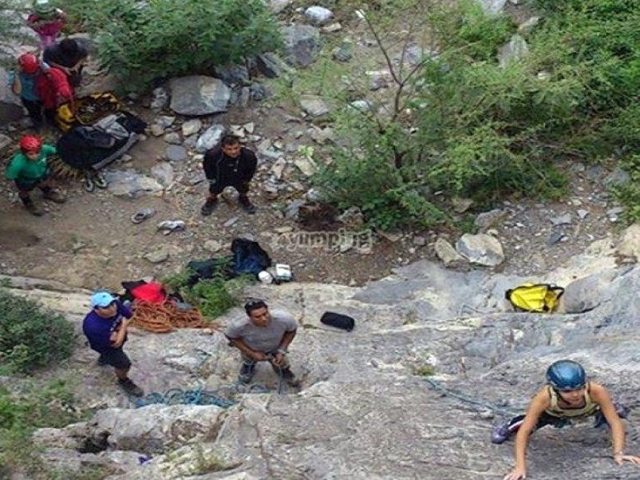  imparare ad arrampicare 